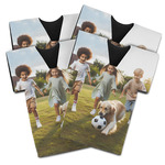 Photo Jersey Bottle Coolers - Set of 4