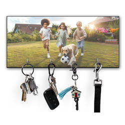 Photo Key Hanger w/ 4 Hooks