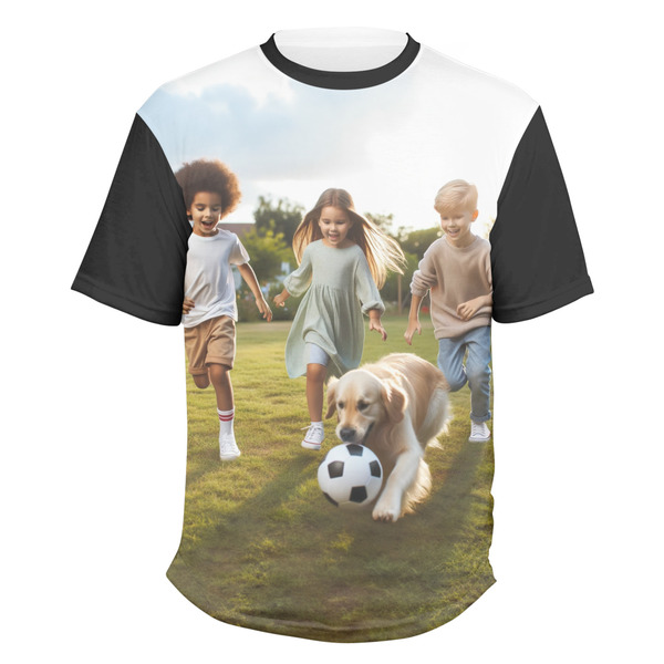 Custom Photo Men's Crew T-Shirt