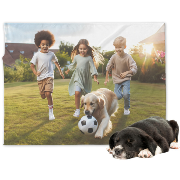 Custom Photo Dog Blanket - Regular