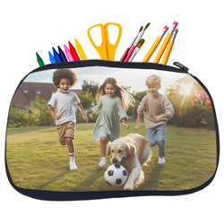 Photo Neoprene Pencil Case - Medium