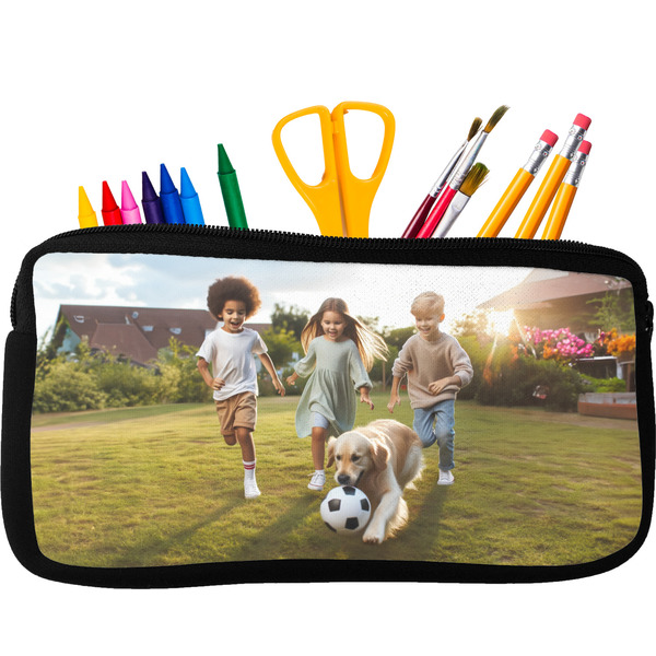 Custom Photo Neoprene Pencil Case - Small