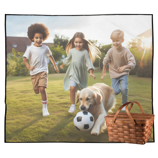 Custom Photo Outdoor Picnic Blanket