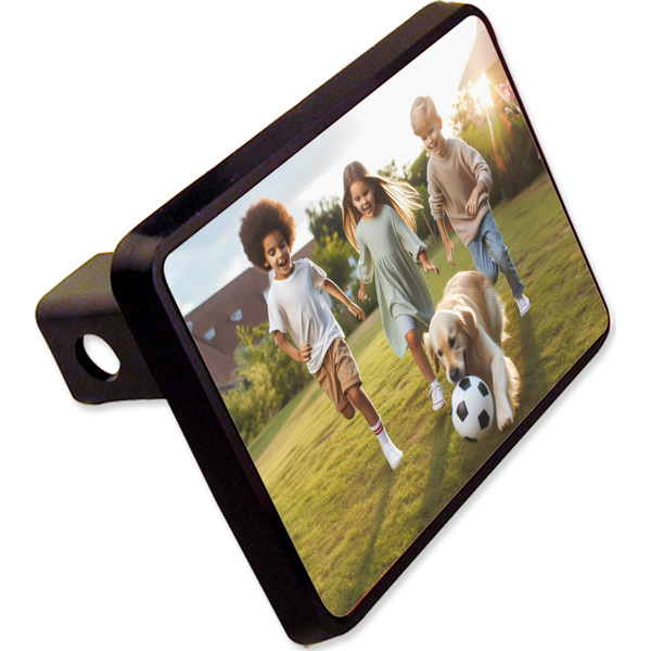 Custom Photo Rectangular Trailer Hitch Cover - 2"