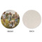 Photo Round Linen Placemats - APPROVAL (single sided)