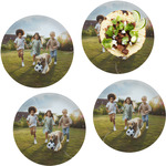 Photo Glass Lunch / Dinner Plates 10" - Set of 4