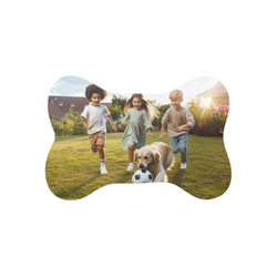 Photo Bone Shaped Dog Food Mat - Small