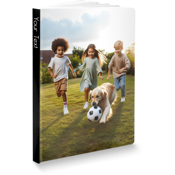 Custom Photo Softbound Notebook - 7.25" x 10" (Personalized)