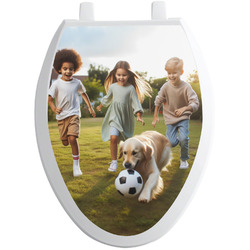 Photo Toilet Seat Decal - Elongated