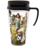 Photo Acrylic Travel Mug with Handle