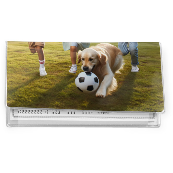 Custom Photo Vinyl Checkbook Cover