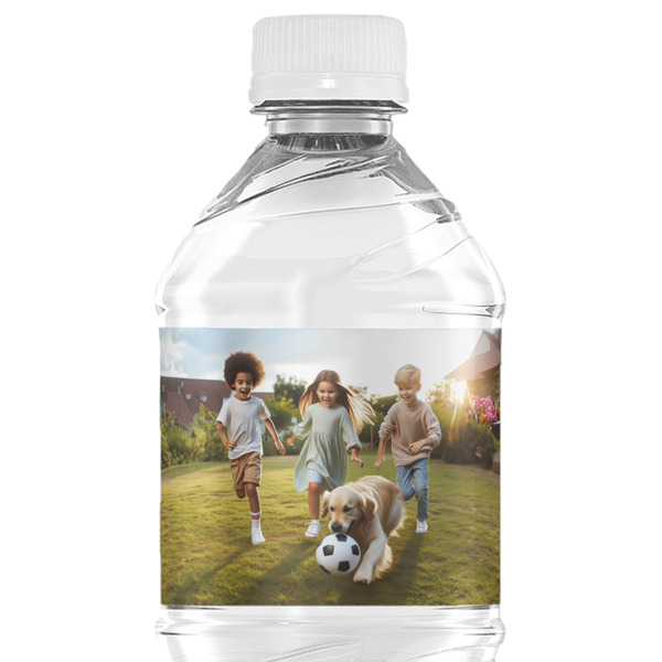 Custom Photo Water Bottle Labels - Custom Sized