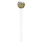 Photo White Plastic 7" Stir Stick - Round - Single Stick