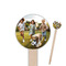 Photo Wooden 6" Food Pick - Round - Closeup