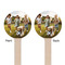 Photo Wooden 6" Stir Stick - Round - Double Sided - Front & Back