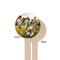 Photo Wooden 6" Stir Stick - Round - Single Sided - Front & Back