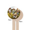 Photo Wooden 7.5" Stir Stick - Round - Single Sided - Front & Back