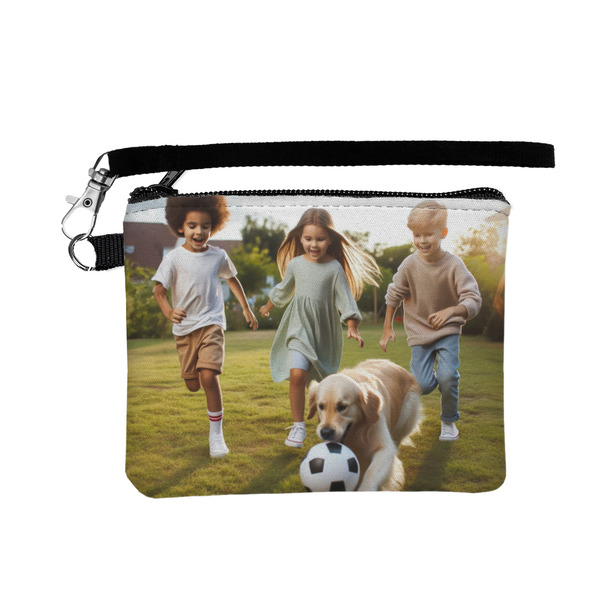 Custom Photo Wristlet ID Case