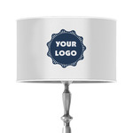 Logo 12" Drum Lamp Shade - Poly-film