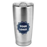 Logo 20oz Stainless Steel Double Wall Tumbler - Full Print