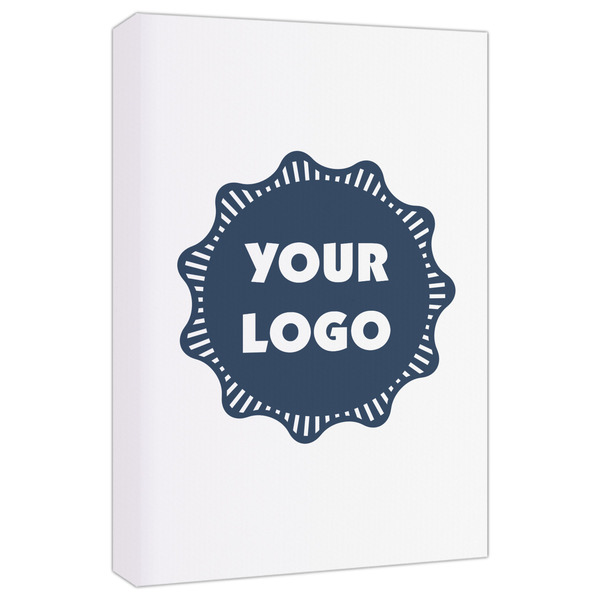 Custom Logo Canvas Print - 20" x 30"