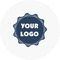 Logo 5" Multipurpose Round Label - Single Sticker