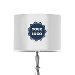 Logo 8" Drum Lamp Shade - Poly-film