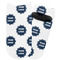 Logo Adult Ankle Socks - Single Pair - Front and Back