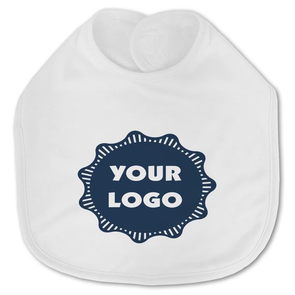 Custom Logo Jersey Knit Baby Bib