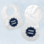 Logo Baby Bib & Burp Set