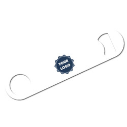 Logo Bar Bottle Opener - White