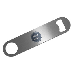 Logo Bar Bottle Opener - Silver