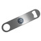 Logo Bar Opener - Silver - Front