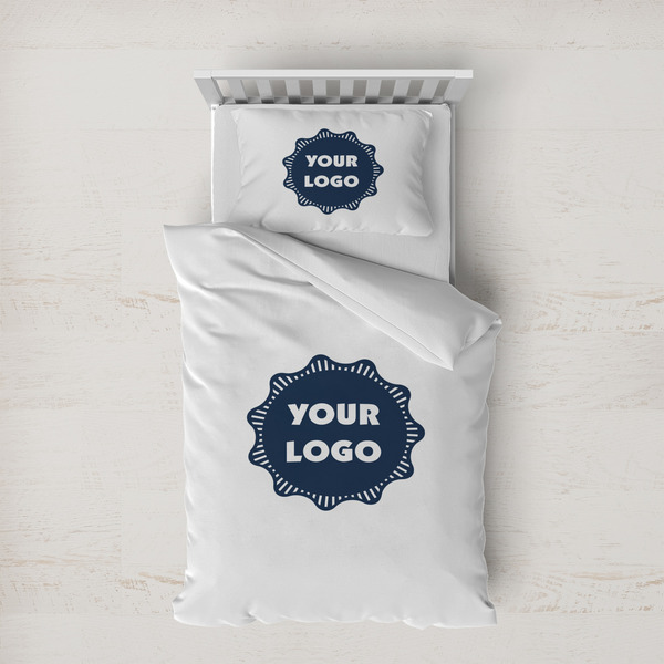 Custom Logo Duvet Cover Set - Twin XL