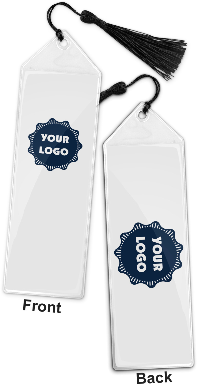 Custom Logo & Company Name Book Mark w/Tassel