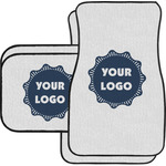 Logo Car Floor Mats Set - 2 Front & 2 Back