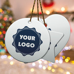 Logo Ceramic Ornament