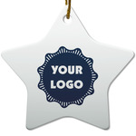 Logo Star Ceramic Ornament