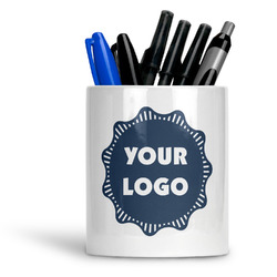 Logo Ceramic Pen Holder