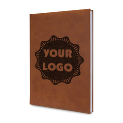 Logo Leatherette Journal - Double-Sided