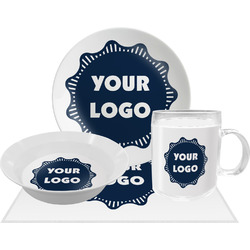 Logo Dinner Set - Single 4 Pc Setting