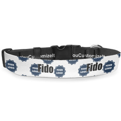 Logo Deluxe Dog Collar - Large - 13" to 21"