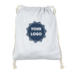 Logo Drawstring Backpack - Sweatshirt Fleece - Single-Sided