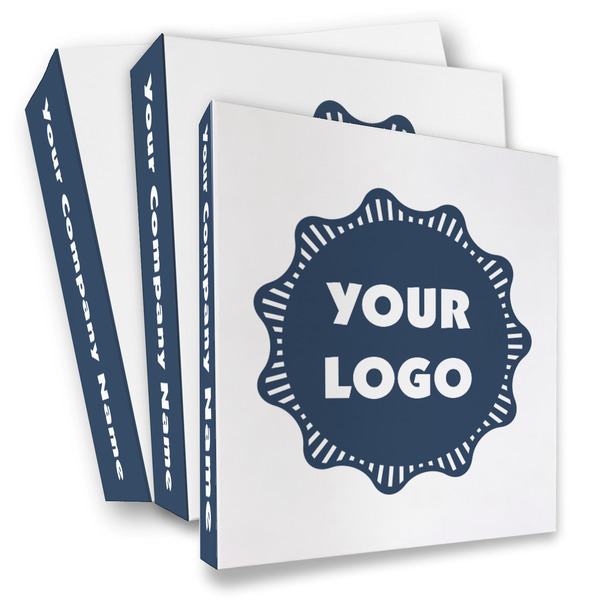 Custom Logo 3-Ring Binder - Full Wrap