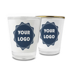 Logo Glass Shot Glass - 1.5 oz