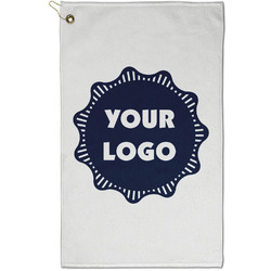 Logo Golf Towel - Poly-Cotton Blend - Small