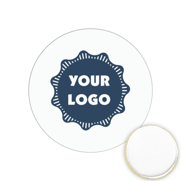 Custom Logo Printed Cookie Topper - 1.25"