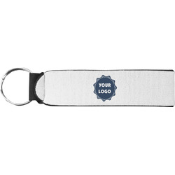 Neoprene keychain/Denim-Neoprene Wristlet Custom Key-chains