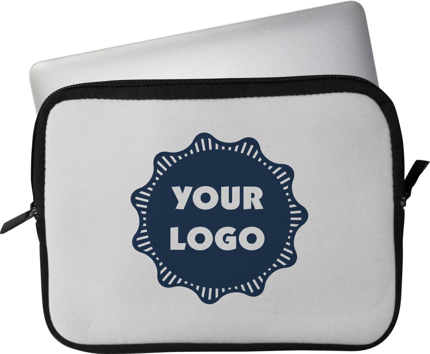 Custom logo shop laptop sleeve