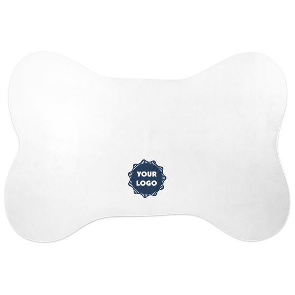 Custom Logo Bone Shaped Dog Food Mat